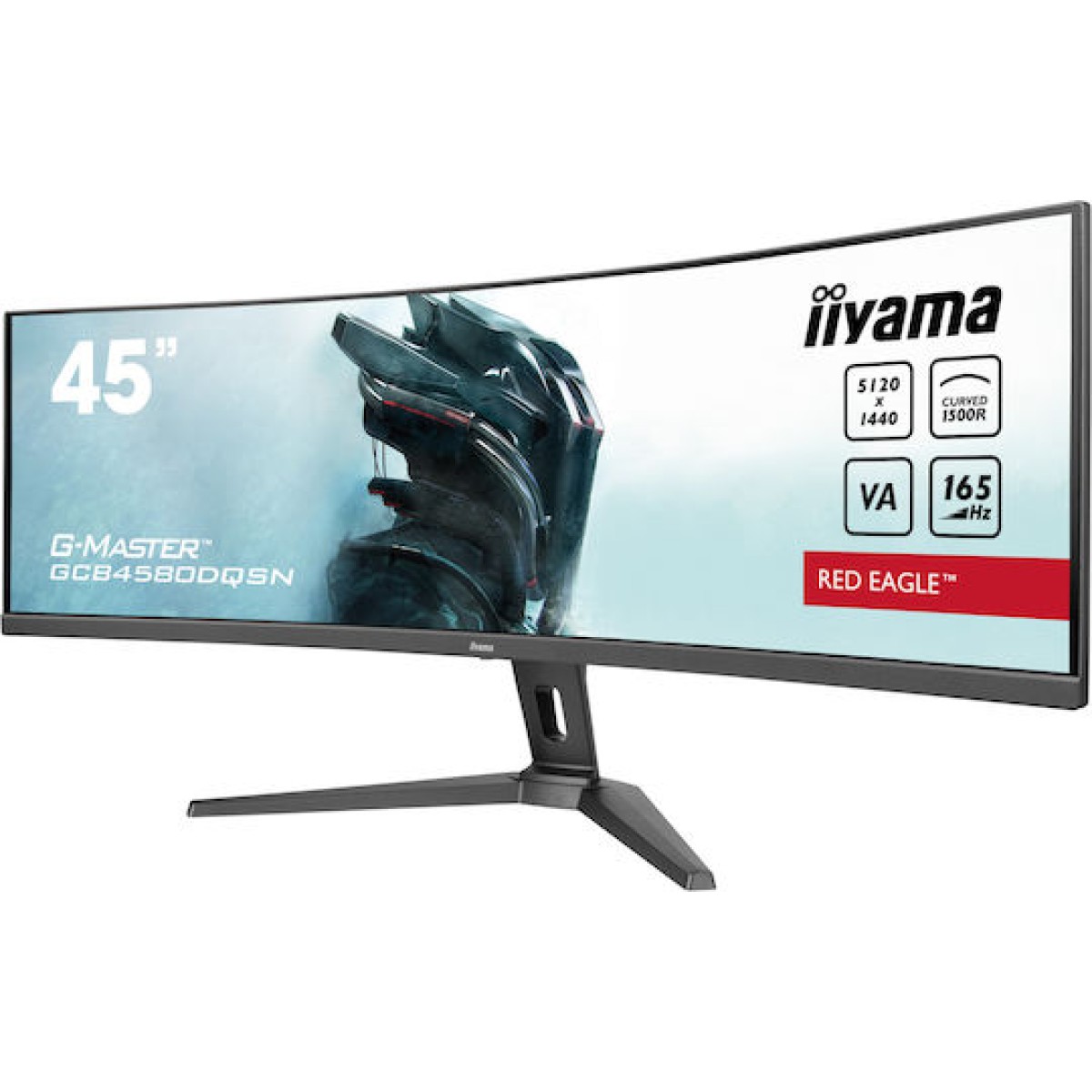 Iiyama G-MASTER GCB4580DQSN-B1 VA HDR Curved Gaming Monitor 45