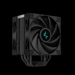Deepcool AK400 Zero Dark Plus Ψύκτρα Επεξεργαστή για Socket AM4/AM5/1200/115x/1700