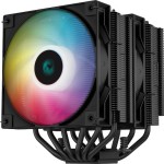 Deepcool AG620 BK ARGB Ψύκτρα Επεξεργαστή Διπλού Ανεμιστήρα για Socket AM4/AM5/1200/115x/1700