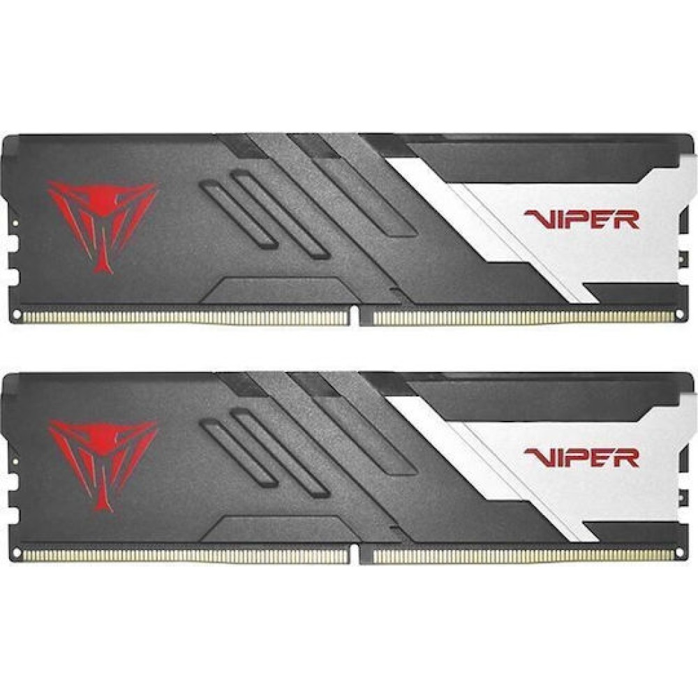 Patriot Viper Steel RGB DDR4 32GB RAM με 2x16GB Modules και Ταχύτητα 3600 για Desktop