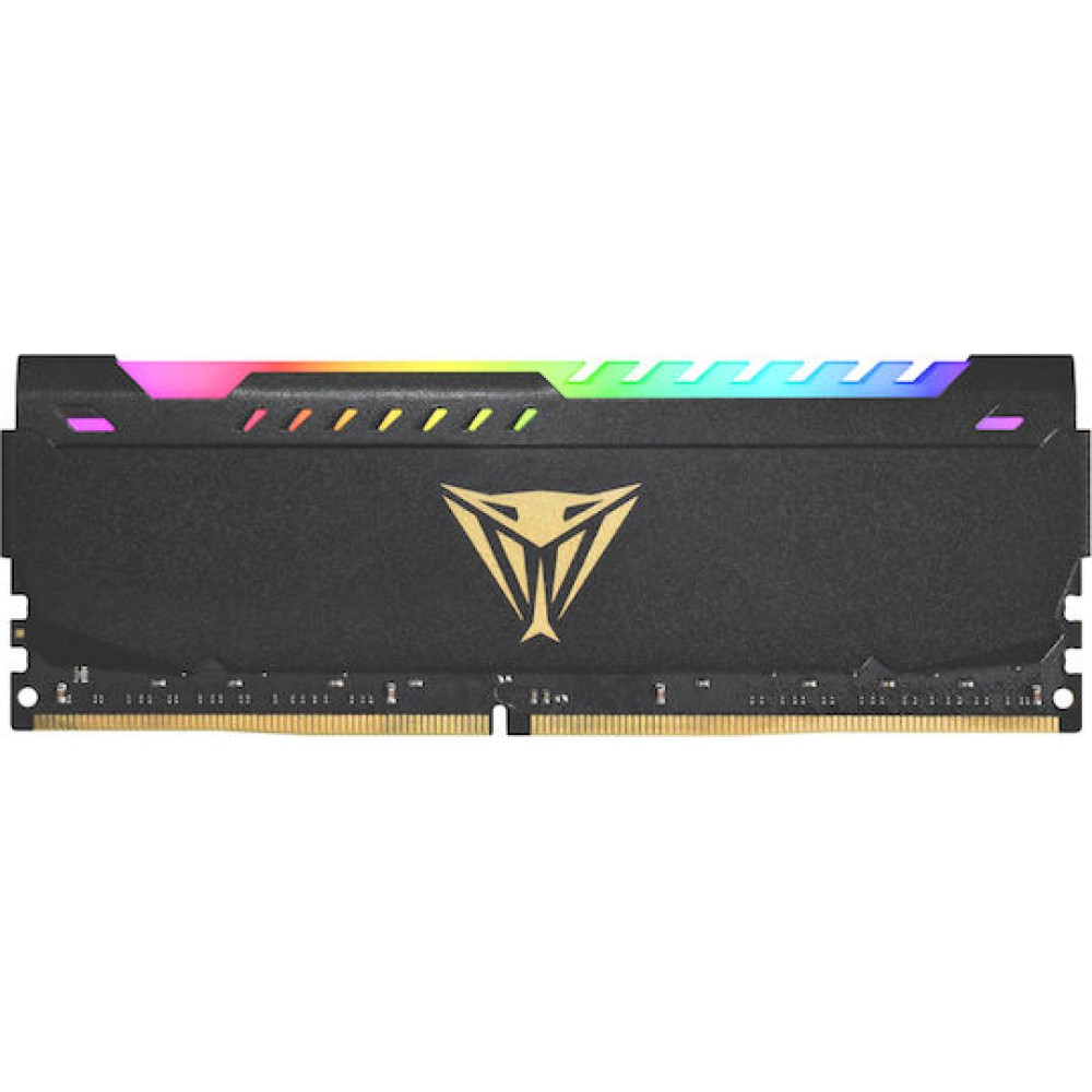 Patriot Viper Steel RGB DDR4 16GB RAM με 2x8GB Modules και Ταχύτητα 3600 για Desktop