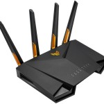 Asus TUF Gaming AX3000 v2 Ασύρματο Router Wi‑Fi 6 με 4 Θύρες Gigabit Ethernet