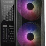 Inter-Tech IT-3503 Airstream Gaming Full Tower Κουτί Υπολογιστή με Πλαϊνό Παράθυρο και RGB Φωτισμό Μαύρο