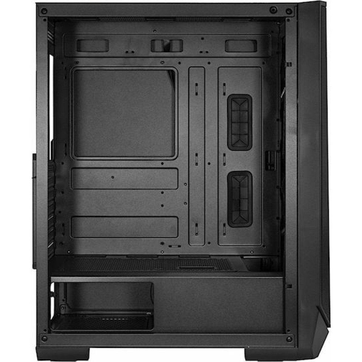Inter-Tech IT-3503 Airstream Gaming Full Tower Κουτί Υπολογιστή με Πλαϊνό Παράθυρο και RGB Φωτισμό Μαύρο