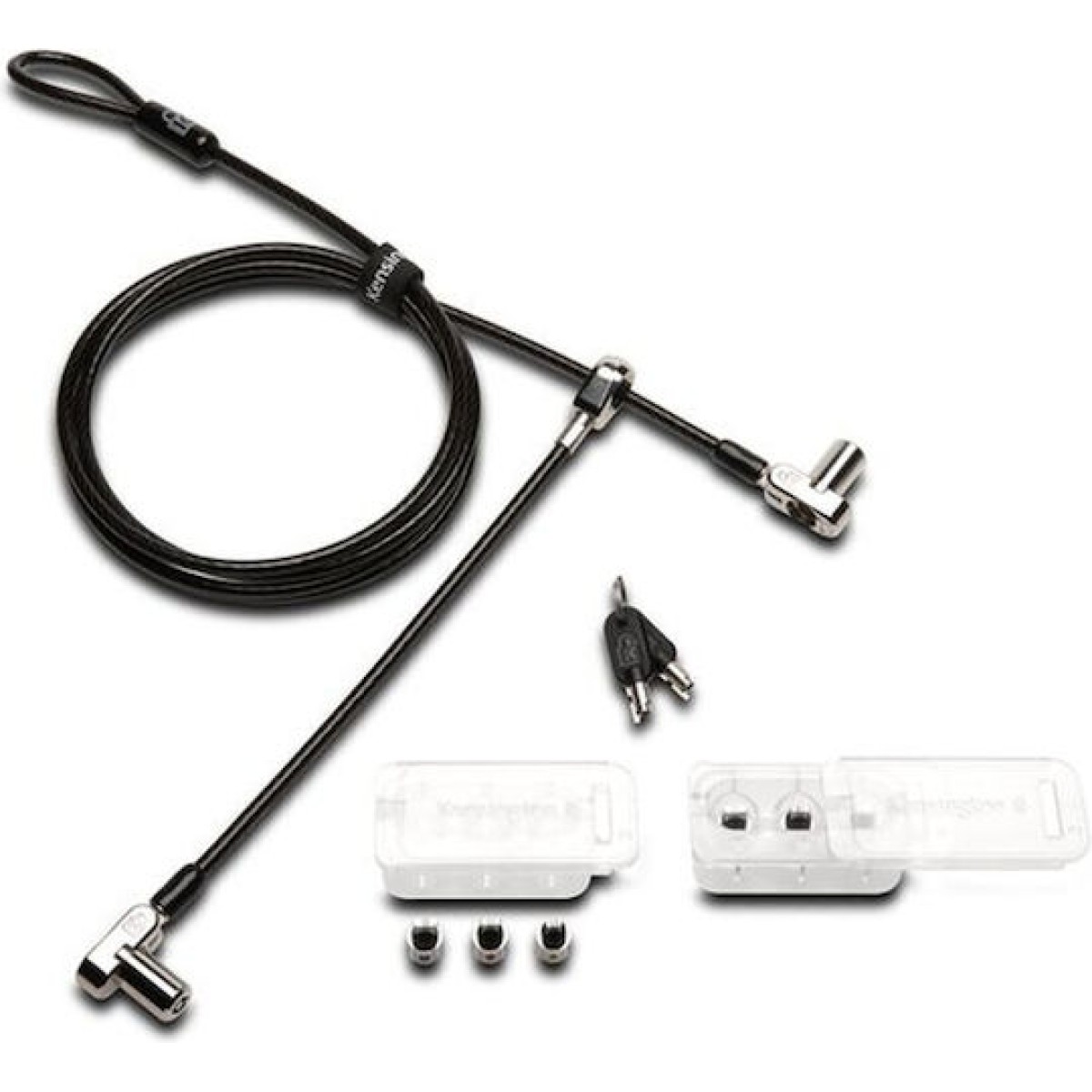Kensington Universal 3-in-1 Keyed Cable Lock - Twin Lockheads Κλειδαριά