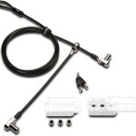 Kensington Universal 3-in-1 Keyed Cable Lock - Twin Lockheads Κλειδαριά