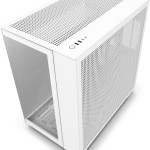 NZXT H9 Flow Gaming Midi Tower Κουτί Υπολογιστή Λευκό