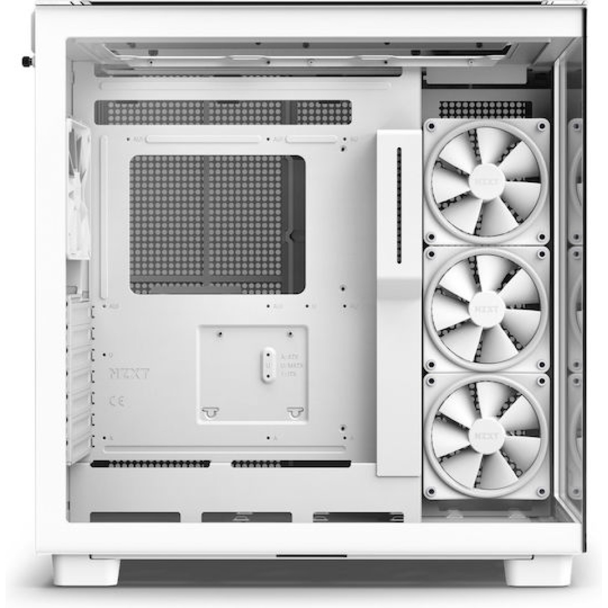 NZXT H9 Elite Gaming Midi Tower Κουτί Υπολογιστή Λευκό
