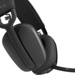 Logitech Zone Vibe 100 Ασύρματα On Ear Multimedia Ακουστικά με μικροφωνο και σύνδεση Bluetooth σε Γκρι χρώμα