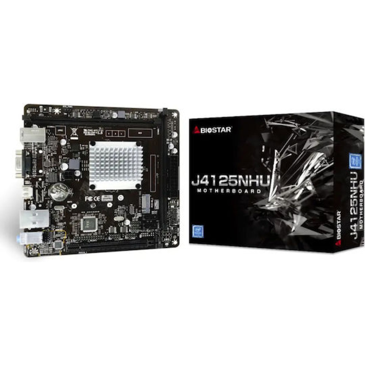 Biostar J4125NHU SoC Motherboard Mini ITX με Intel Socket