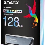 Adata Elite UE800 128GB USB 3.2 Stick με σύνδεση USB-C Ασημί