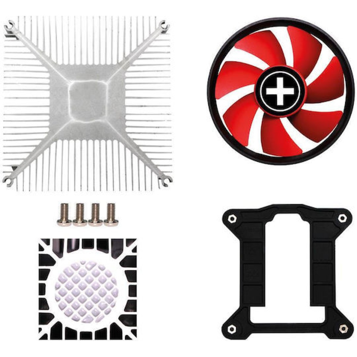 Xilence XC232 Ψύκτρα Επεξεργαστή για Socket 1700 Κόκκινη