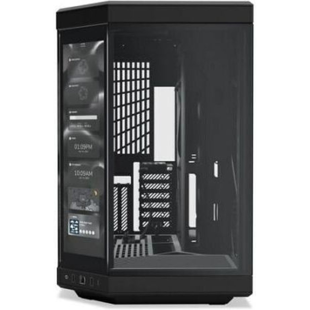 HYTE Y70 Midi Tower Κουτί Υπολογιστή με Πλαϊνό Παράθυρο Μαύρο