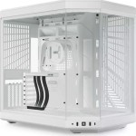 HYTE Y70 Midi Tower Κουτί Υπολογιστή με Πλαϊνό Παράθυρο Snow White