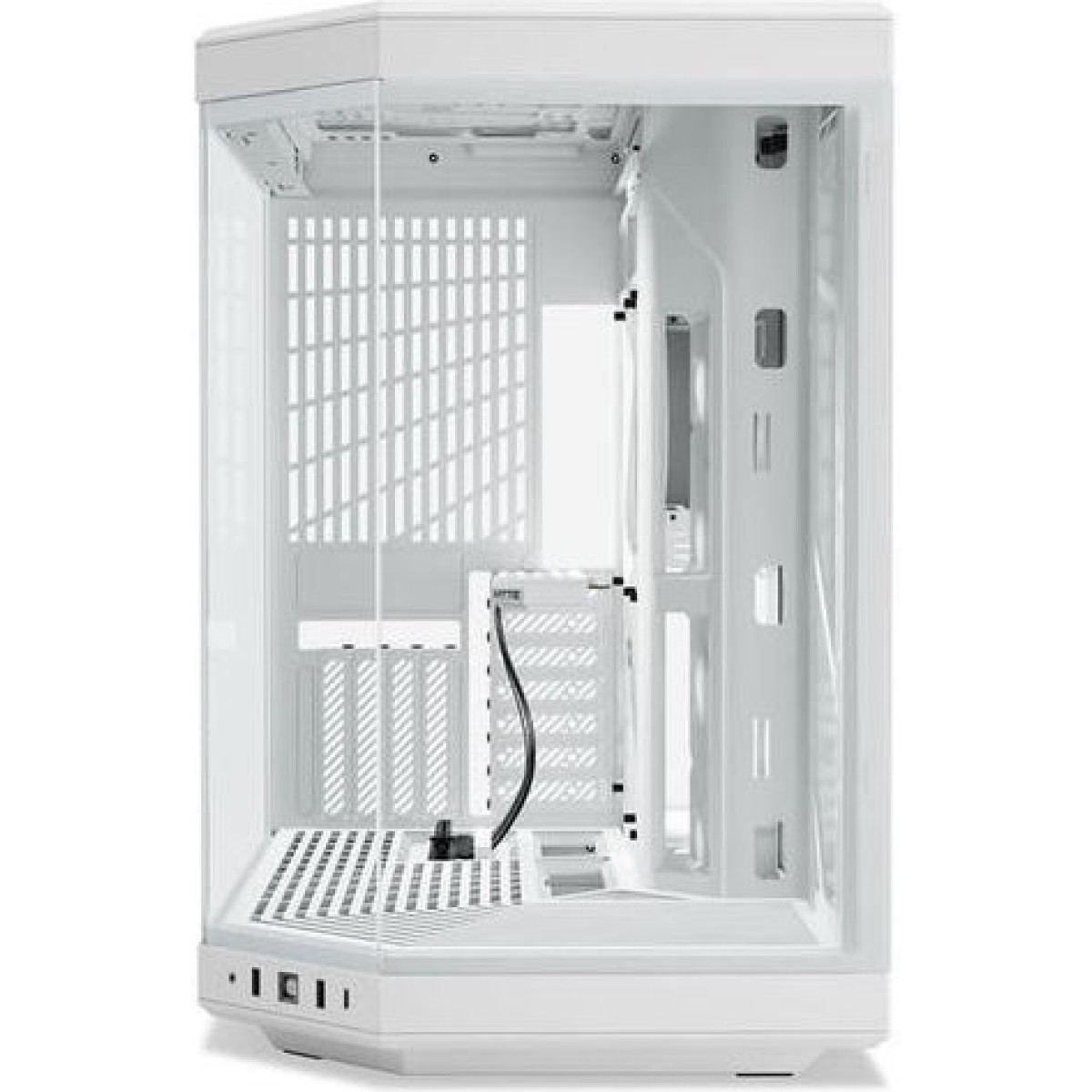 HYTE Y70 Midi Tower Κουτί Υπολογιστή με Πλαϊνό Παράθυρο Snow White