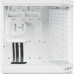 HYTE Y70 Midi Tower Κουτί Υπολογιστή με Πλαϊνό Παράθυρο Snow White
