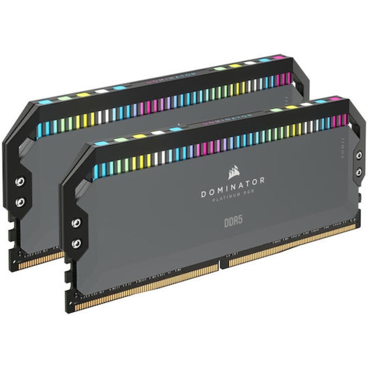 Corsair Dominator Platinum RGB DDR5 32GB RAM με 2x16GB Modules και Ταχύτητα 5200 για Desktop