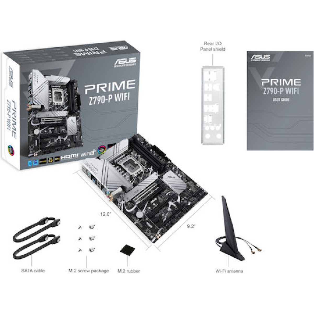 Asus Prime Z790-P WIFI Motherboard ATX με Intel 1700 Socket 90MB1CJ0-M0EAY0 90MB1CJ0-M1EAY0