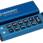 Kingston IronKey Keypad 128GB USB 3.2 Stick Μπλε