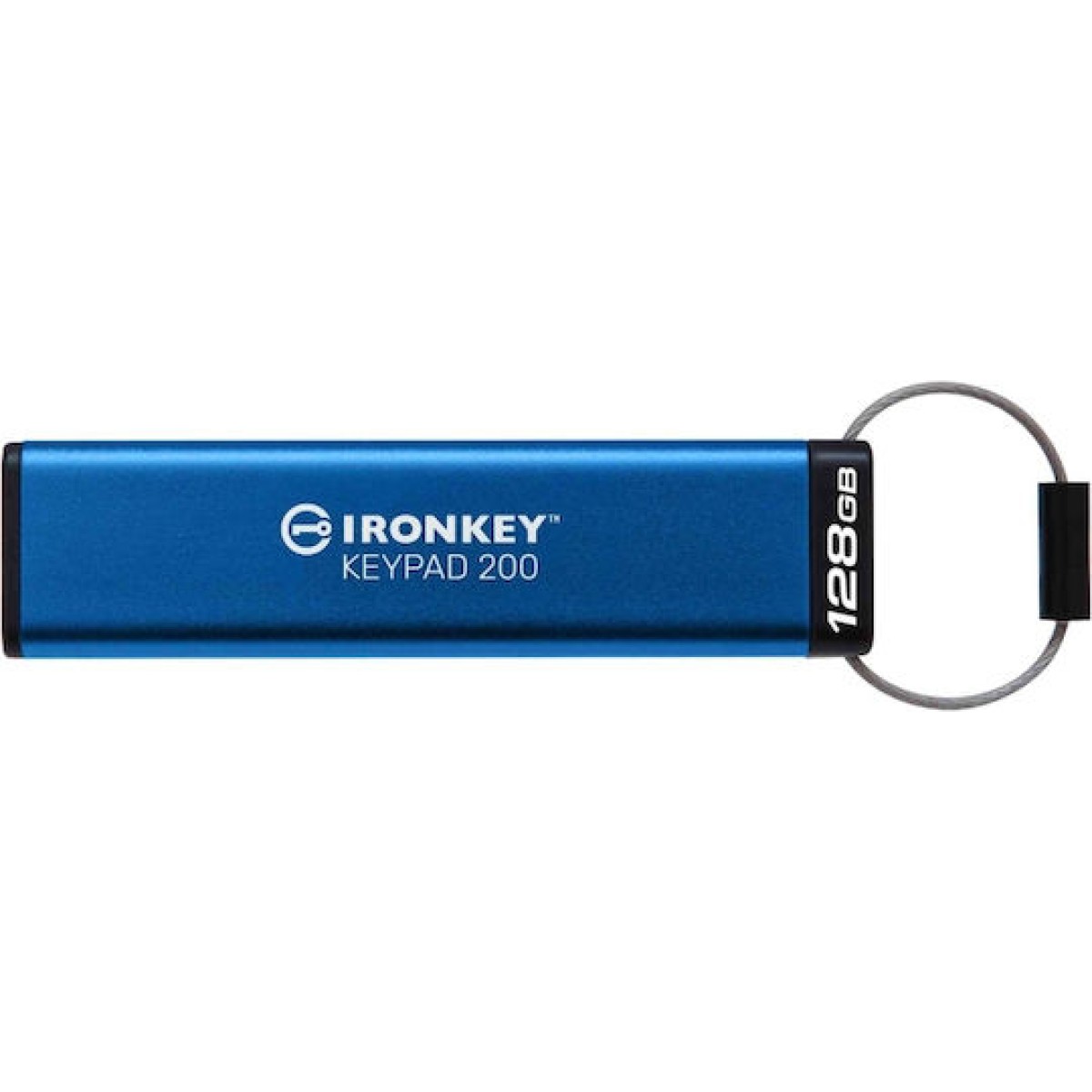 Kingston IronKey Keypad 128GB USB 3.2 Stick Μπλε