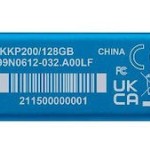 Kingston IronKey Keypad 128GB USB 3.2 Stick Μπλε