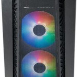 CoolerMaster MasterBox MB520 Mesh Gaming Midi Tower Κουτί Υπολογιστή με Πλαϊνό Παράθυρο και RGB Φωτισμό Μαύρο