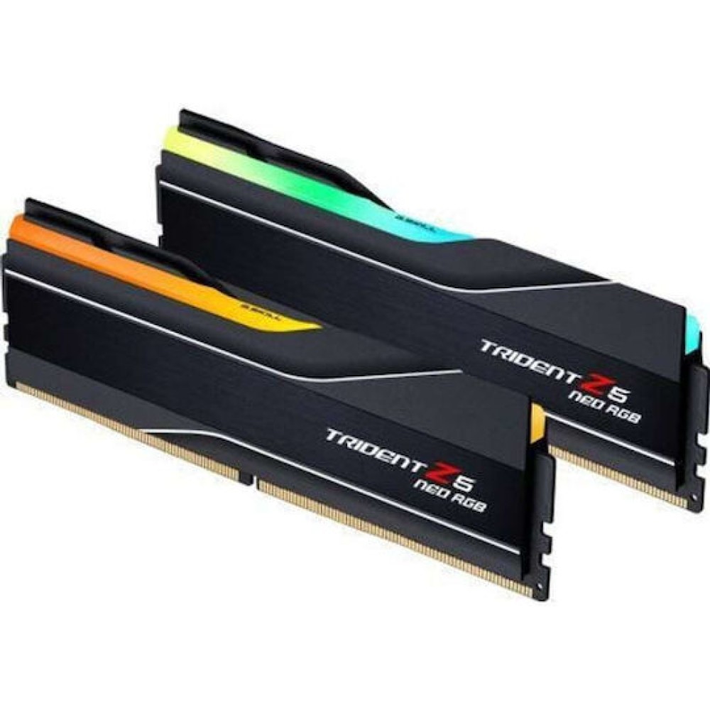 G.Skill Trident Z5 Neo RGB DDR5 32GB RAM με 2x16GB Modules και Ταχύτητα 6000 για Desktop