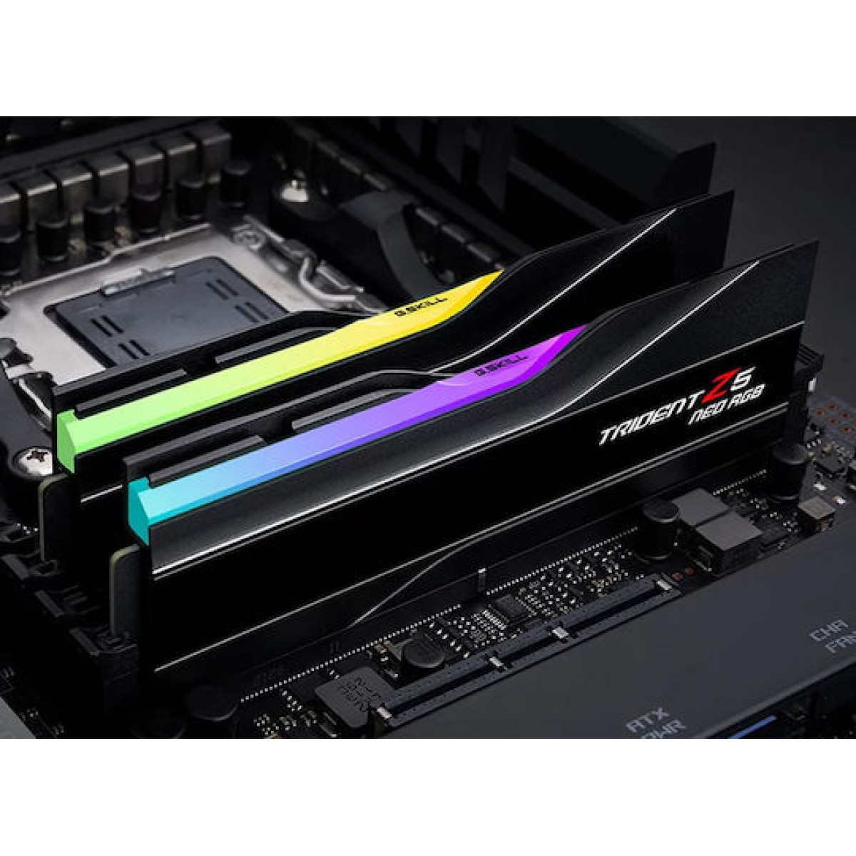 G.Skill Trident Z5 Neo RGB DDR5 32GB RAM με 2x16GB Modules και Ταχύτητα 6000 για Desktop