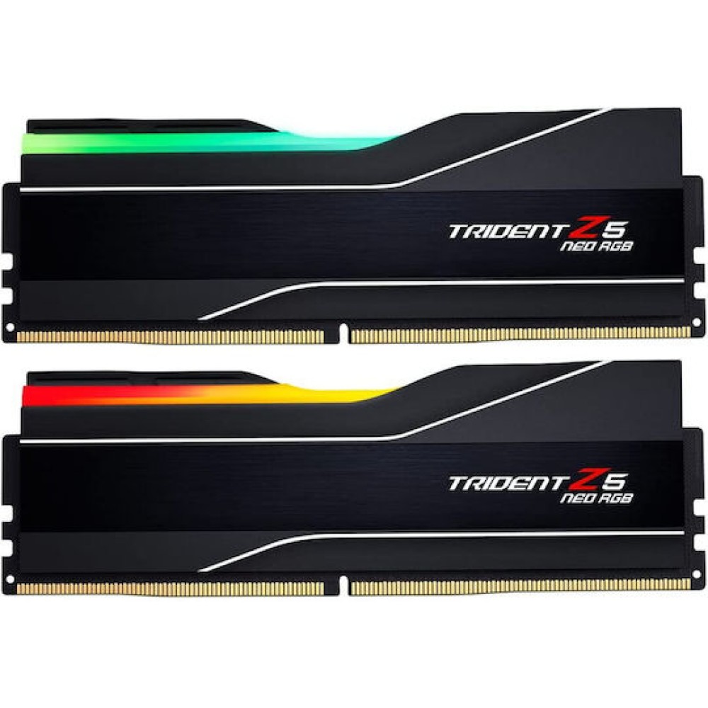G.Skill Trident Z5 Neo RGB DDR5 32GB RAM με 2x16GB Modules και Ταχύτητα 6000 για Desktop