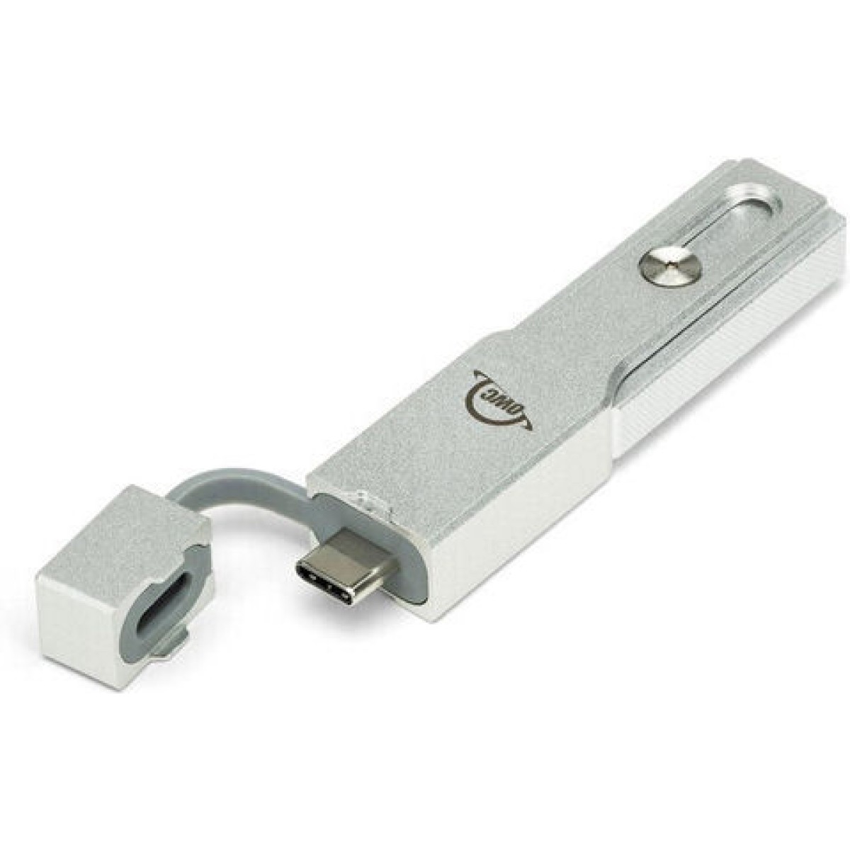 OWC Envoy Pro Mini 1.0TB USB 3.2 SSD Stick με σύνδεση USB-A & USB-C Ασημί