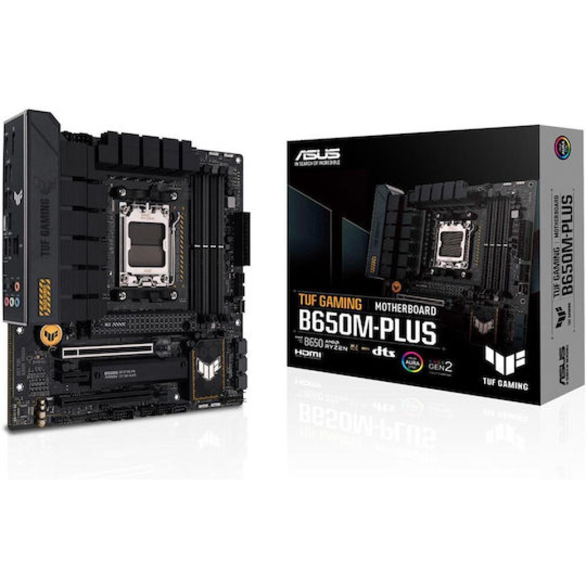 Asus TUF GAMING B650M-PLUS Motherboard Micro ATX με AMD AM5 Socket