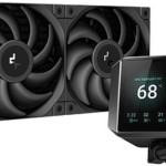 Deepcool Mystique 240 Υδρόψυξη Επεξεργαστή Διπλού Ανεμιστήρα 120mm για Socket AM4/AM5/1700/1200/115x