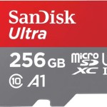 Sandisk Ultra microSDXC 256GB Class 10 U1 A1 UHS-I με αντάπτορα 150MB/s