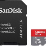 Sandisk Ultra microSDXC 1TB Class 10 U1 A1 UHS-I με αντάπτορα 150MB/s