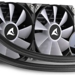 Sharkoon S70 Υδρόψυξη Επεξεργαστή Διπλού Ανεμιστήρα 120mm για Socket AM4/AM5/1700/1200/115x με ARGB Φωτισμό