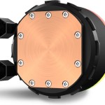 Sharkoon S70 Υδρόψυξη Επεξεργαστή Διπλού Ανεμιστήρα 120mm για Socket AM4/AM5/1700/1200/115x με ARGB Φωτισμό