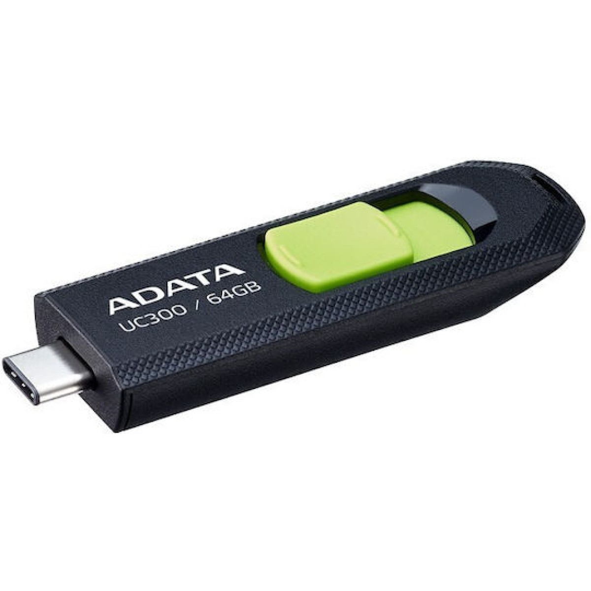 Adata UC300 64GB USB 3.2 Stick με σύνδεση USB-C Μαύρο