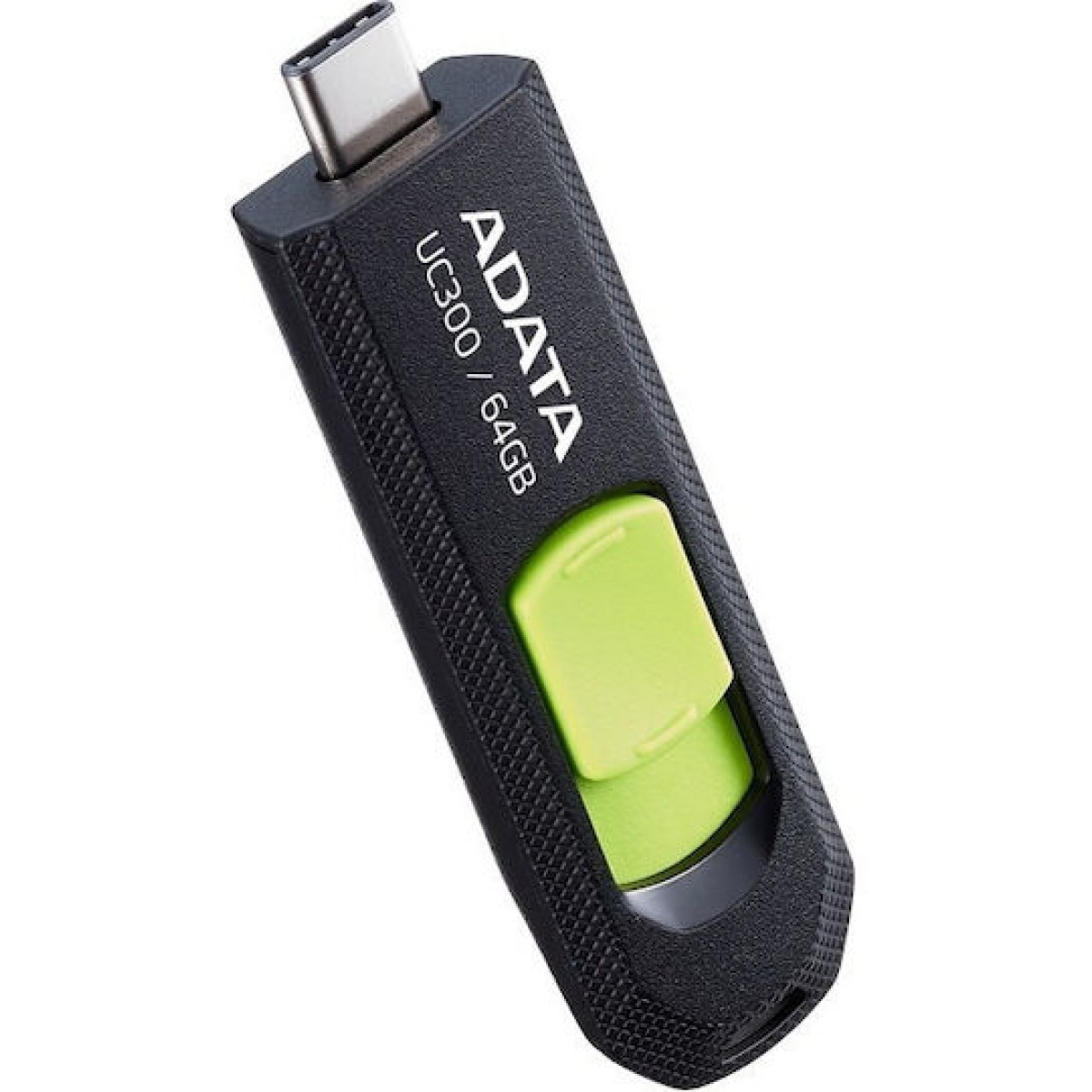 Adata UC300 64GB USB 3.2 Stick με σύνδεση USB-C Μαύρο