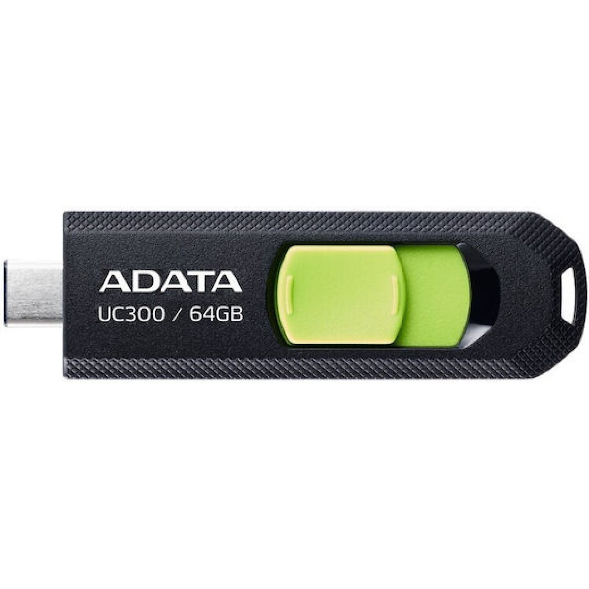 Adata UC300 64GB USB 3.2 Stick με σύνδεση USB-C Μαύρο
