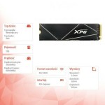 Adata XPG Gammix S70 Blade SSD 1TB M.2 NVMe