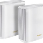 Asus ZenWiFi XT9 White WiFi Mesh Network Access Point Wi‑Fi 6 Tri Band (2.4 & 5 & 5GHz) σε Διπλό Kit