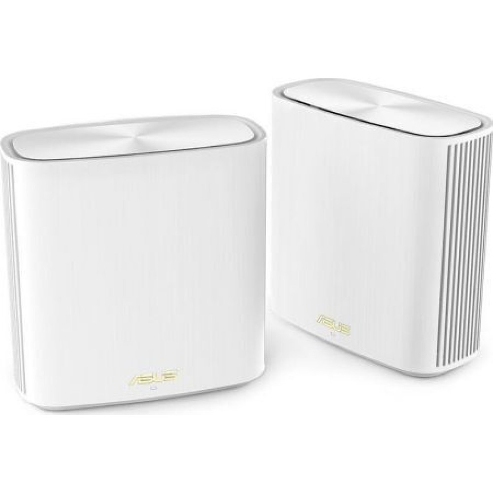 Asus ZenWiFi XT9 White WiFi Mesh Network Access Point Wi‑Fi 6 Tri Band (2.4 & 5 & 5GHz) σε Διπλό Kit