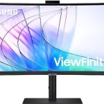 Samsung ViewFinity S65VC Ultrawide VA HDR Curved Monitor 34