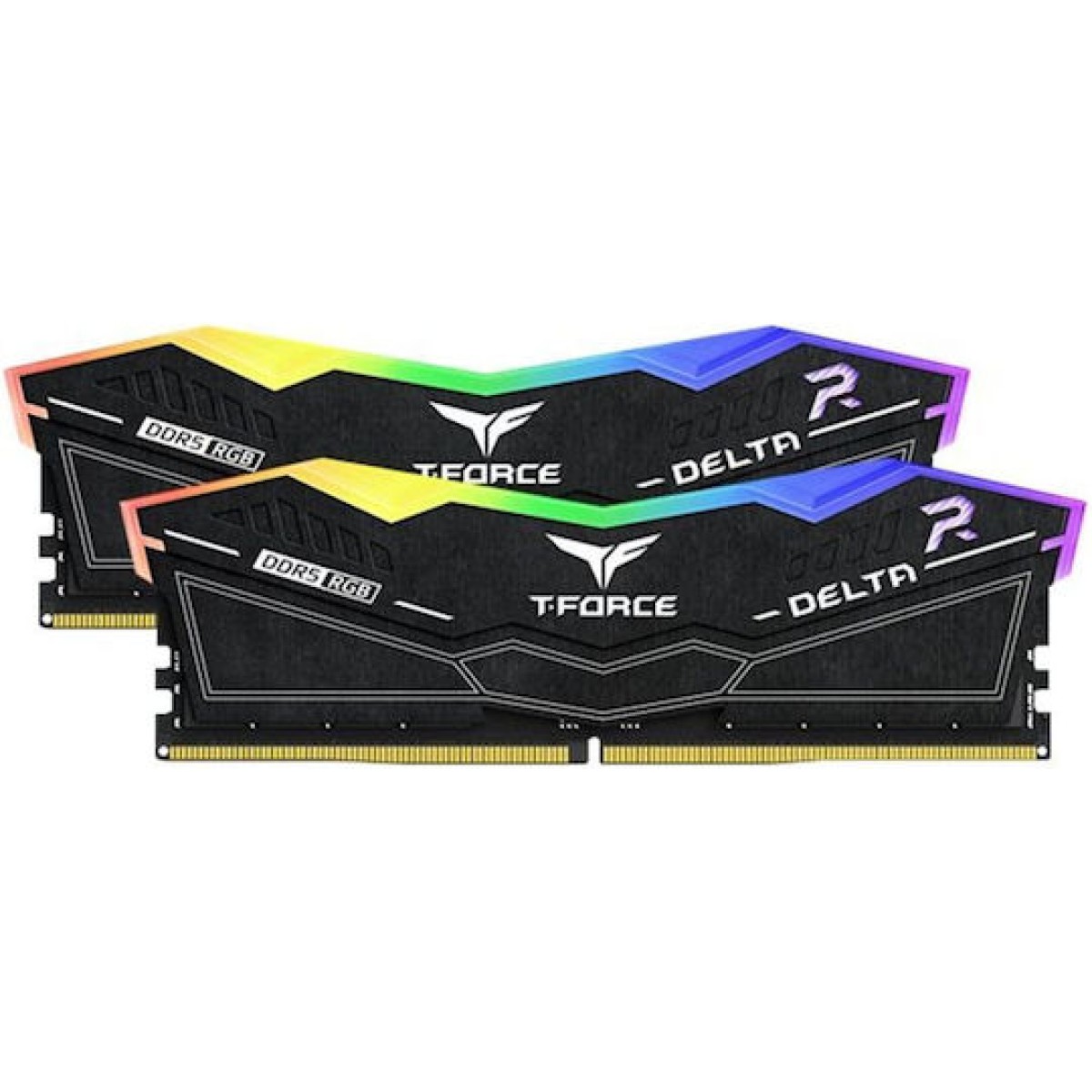 TeamGroup T-Force Delta RGB DDR5 32GB RAM με 2x16GB Modules και Ταχύτητα 7200 για Desktop