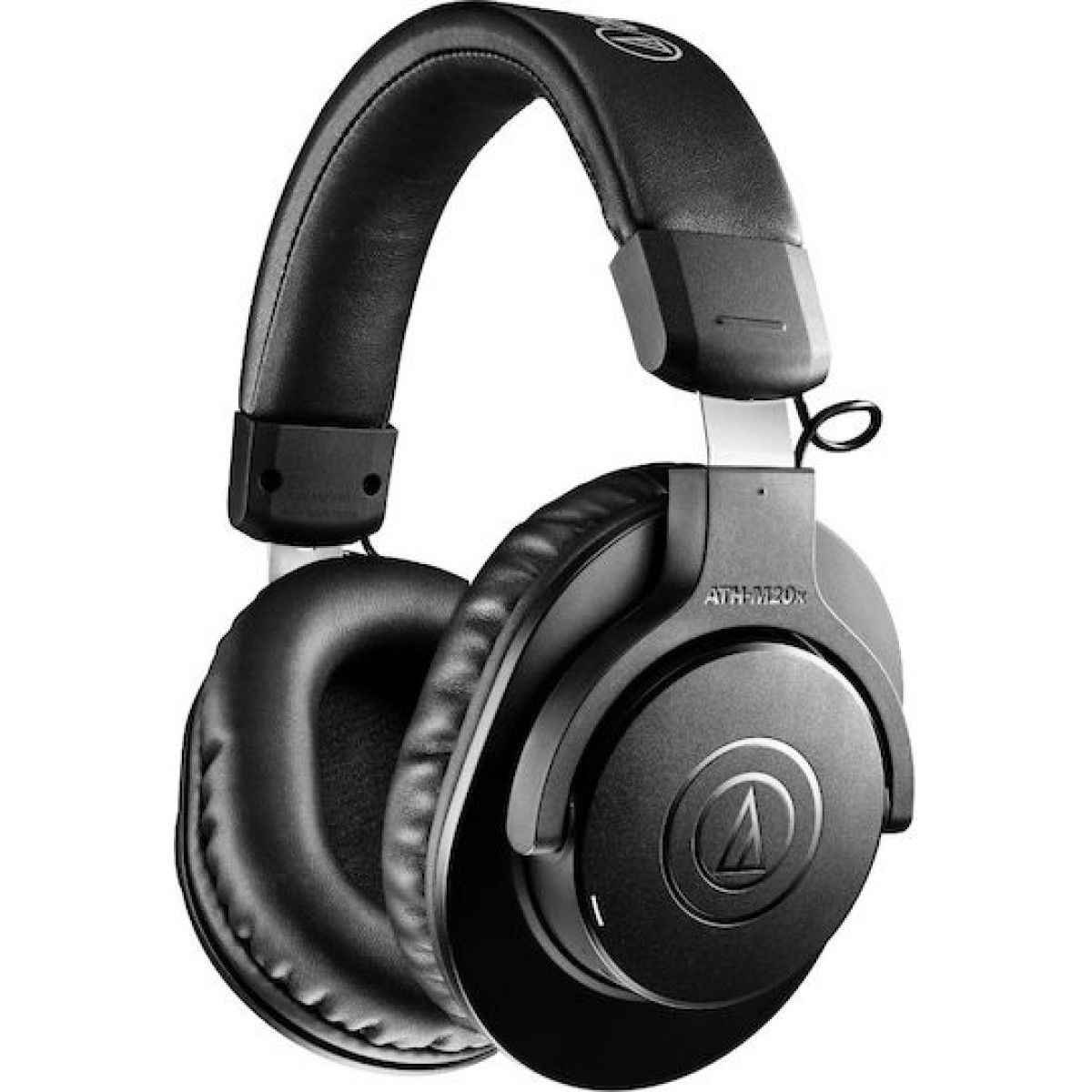Audio Technica ATH-M20xBT Ασύρματα / Ενσύρματα Over Ear Ακουστικά με 60 ώρες Λειτουργίας και Quick Charge Μαύρα