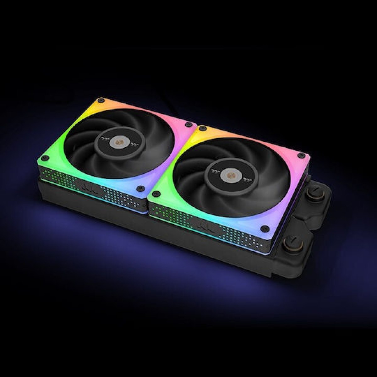 Thermaltake TOUGHFAN 14 RGB High Static Pressure Radiator Fan Case Fan 140mm με Σύνδεση 9-Pin 3τμχ