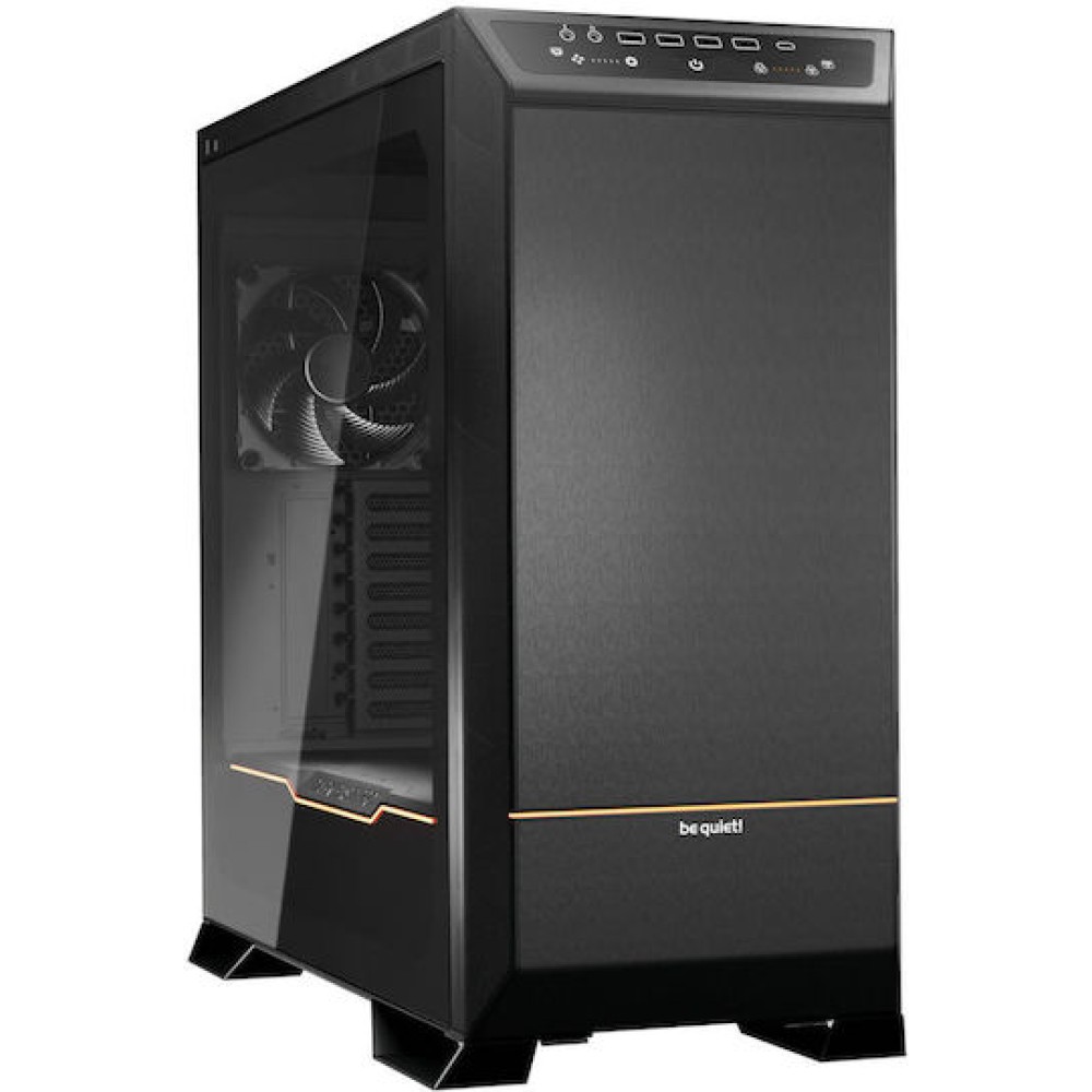 Be Quiet Dark Base Pro 901 Gaming Midi Tower Κουτί Υπολογιστή με Πλαϊνό Παράθυρο και RGB Φωτισμό Μαύρο