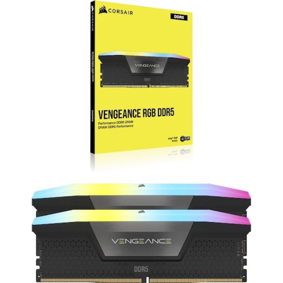 Corsair Vengeance AMD EXPO DDR5 32GB RAM με 2x16GB Modules και Ταχύτητα 5200 για Desktop