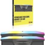 Corsair Vengeance AND EXPO DDR5 64GB RAM με 2x32GB Modules και Ταχύτητα 5200 για Desktop
