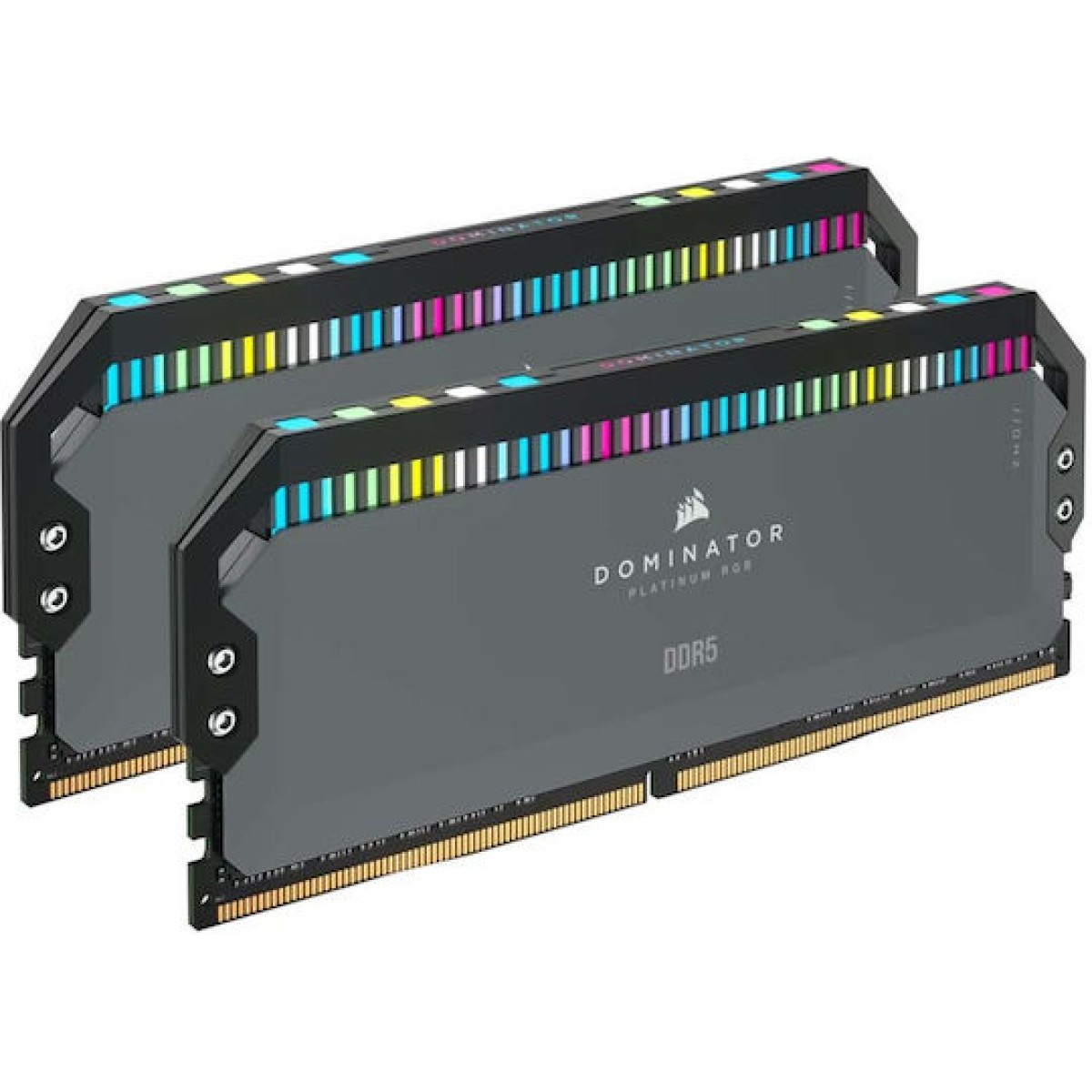 Corsair Dominator Platinum RGB AMD Expo DDR5 RAM με 2x32GB Modules και Ταχύτητα 5600 για Desktop